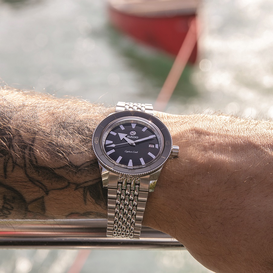 解码库热基因rado瑞士雷达表captaincook库克船长自动机械腕表