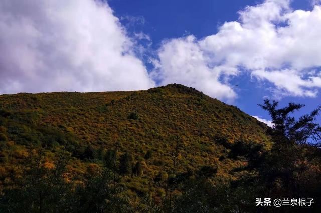 美麗的蘭州馬銜山類似青藏高原