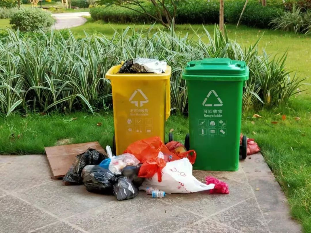 有人经常在小区做d甘嘅事!_垃圾