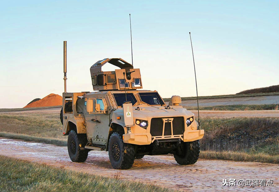 军车:l-atv 是一种轻型多用途作战的多用途车,赢得了美国军方的军队