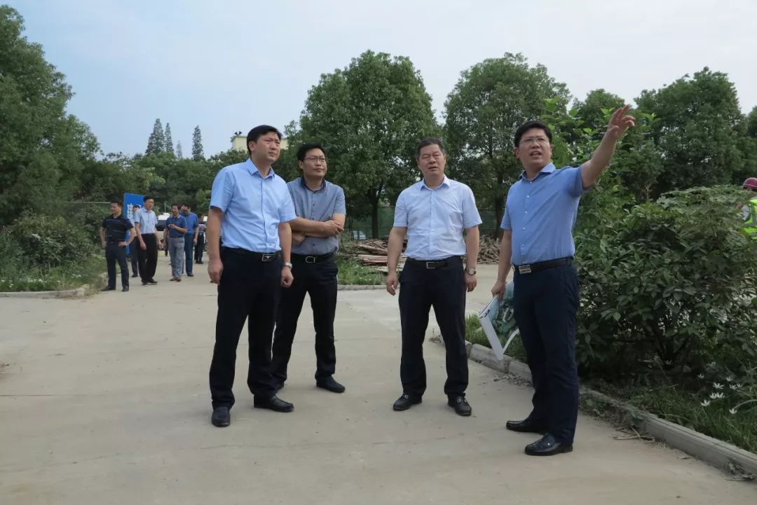 林长洲调研磷石膏综合利用项目