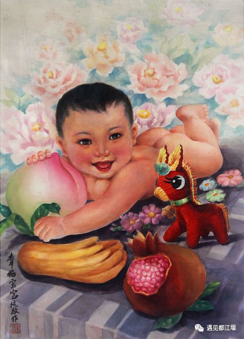 山上清宫 王晓高作▲ 青城秋色 陈立刚作▲ 满架黄花六月凉 廖鹏作