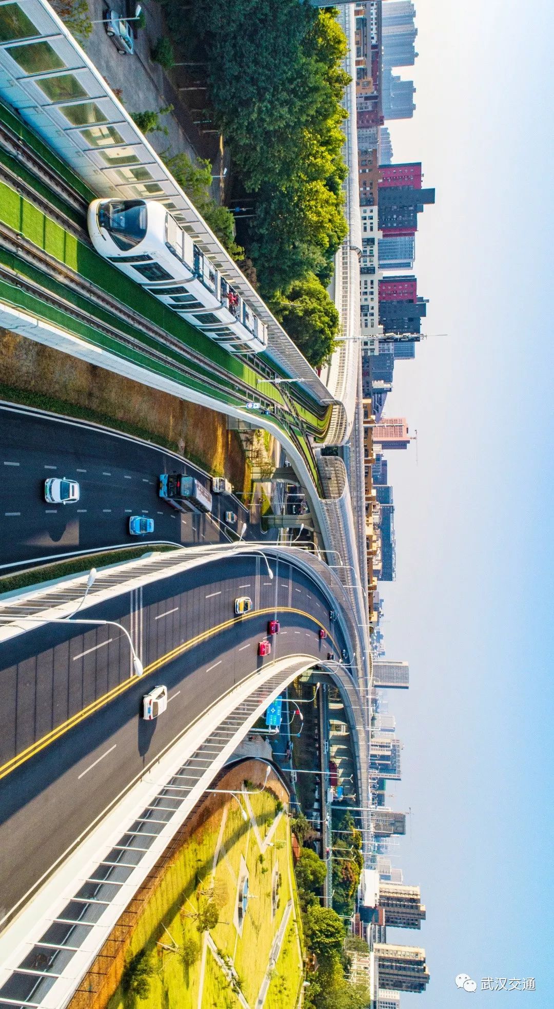 光谷关山大道拓宽改造工程720全景图惊艳出炉道路旁高楼林立