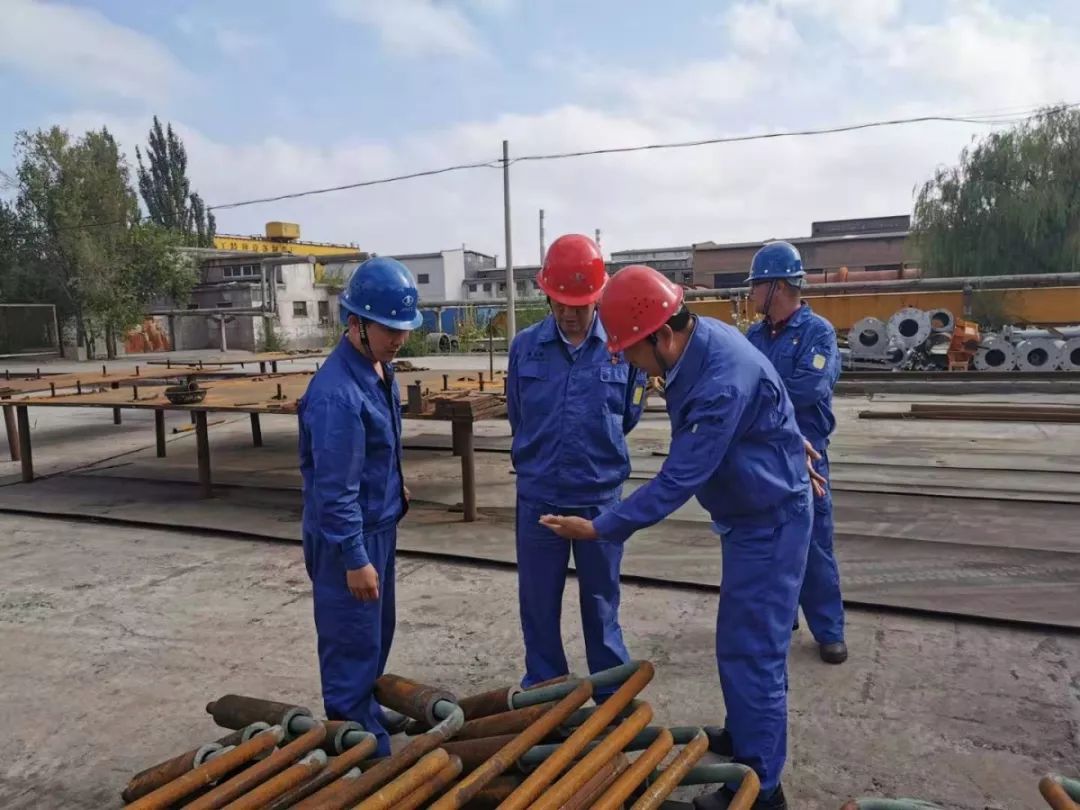 酒钢集团公司党委常委,副总经理蒋志翔带队进行"中秋节""国庆节"期间