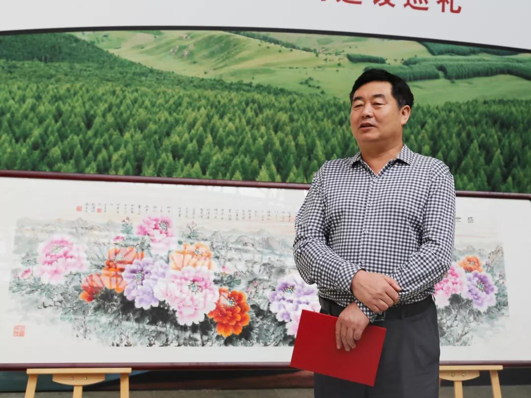 承德市著名书画家为新中国七十周年华诞献礼