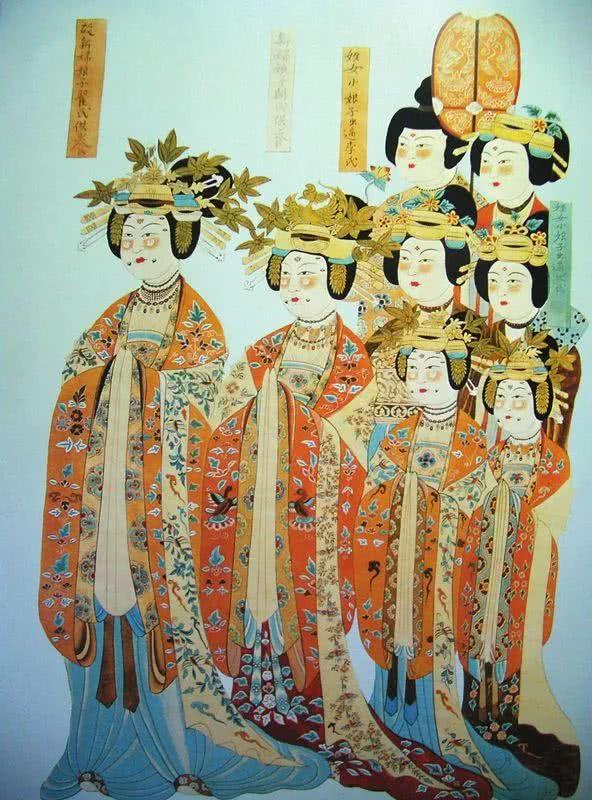 美人如画敦煌壁画中的精致女子