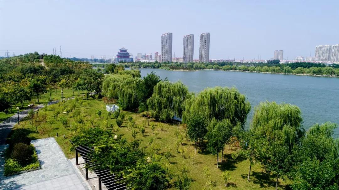 千乘湖生態文化園,位於高青縣城內東南部,被譽為