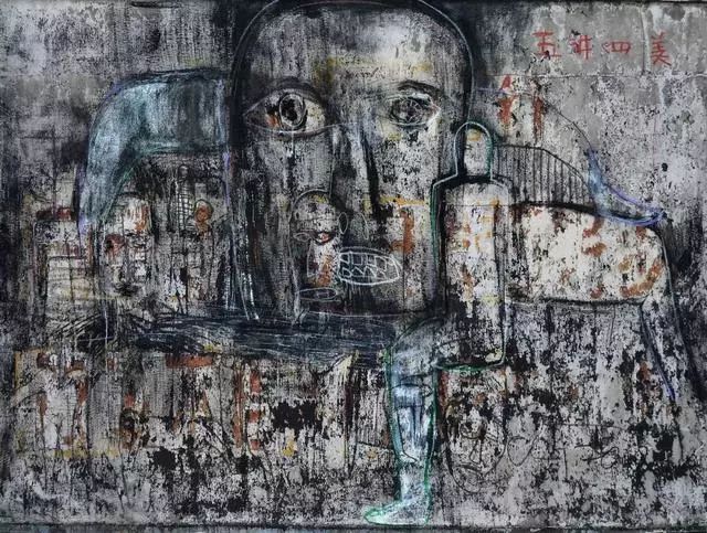 艺术世界著名当代艺术家抽象主义画家杨重光作品欣赏
