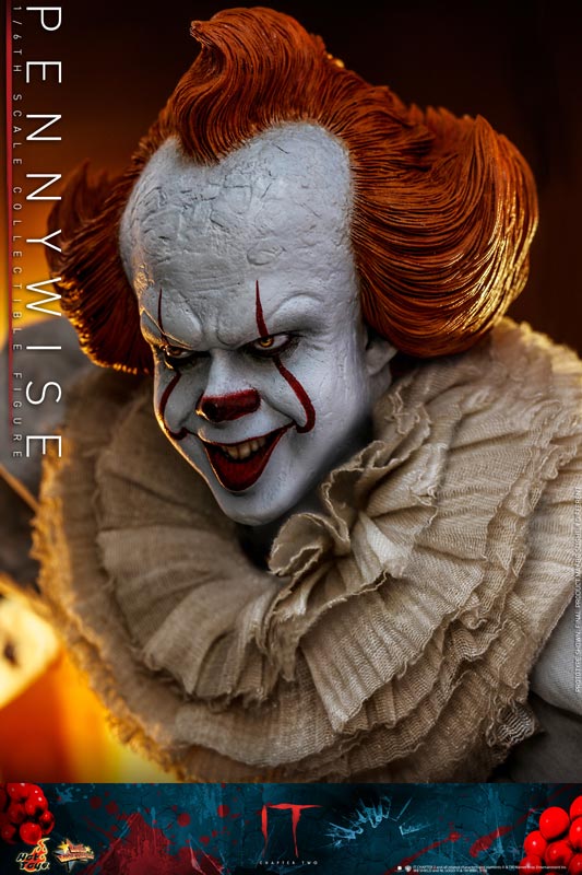 hottoys 《小丑回魂2》it 小丑 潘尼怀斯(pennywise)可动人偶