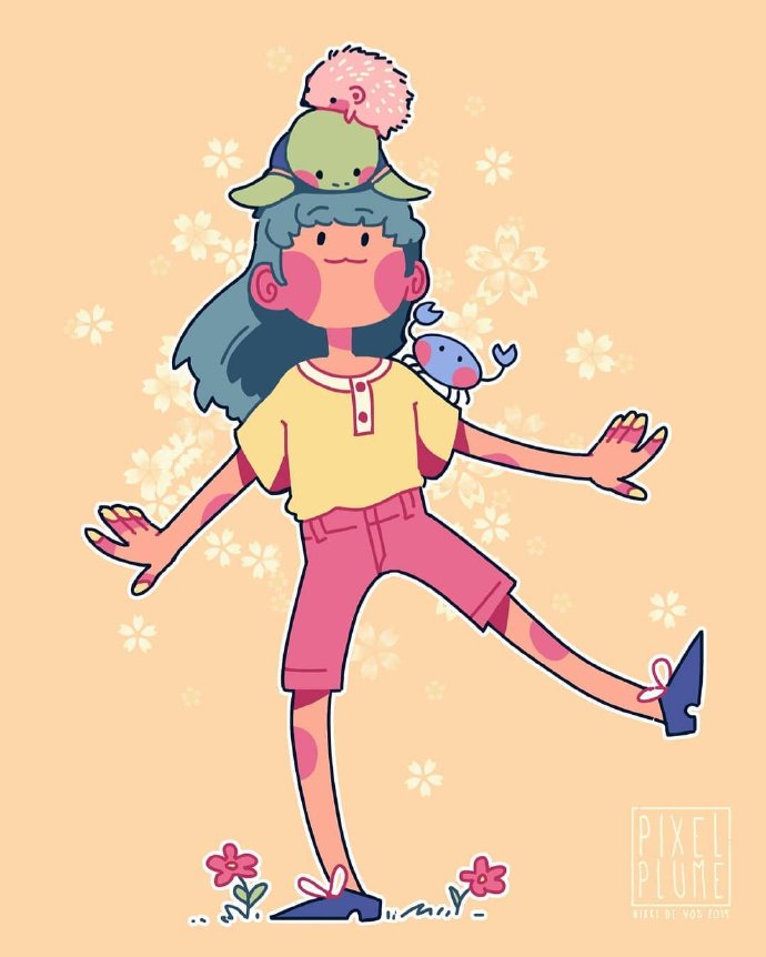 简约可爱的画风,这组插画让人感到内心温暖-王氏教育