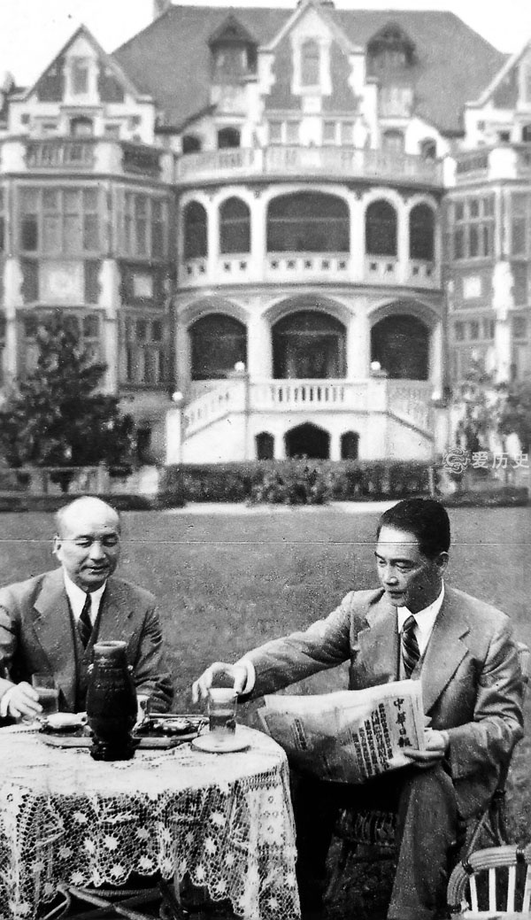 汪精卫在上海别墅里手舞足蹈 满嘴狂喷亡国论 丑陋的历史罪人_日本