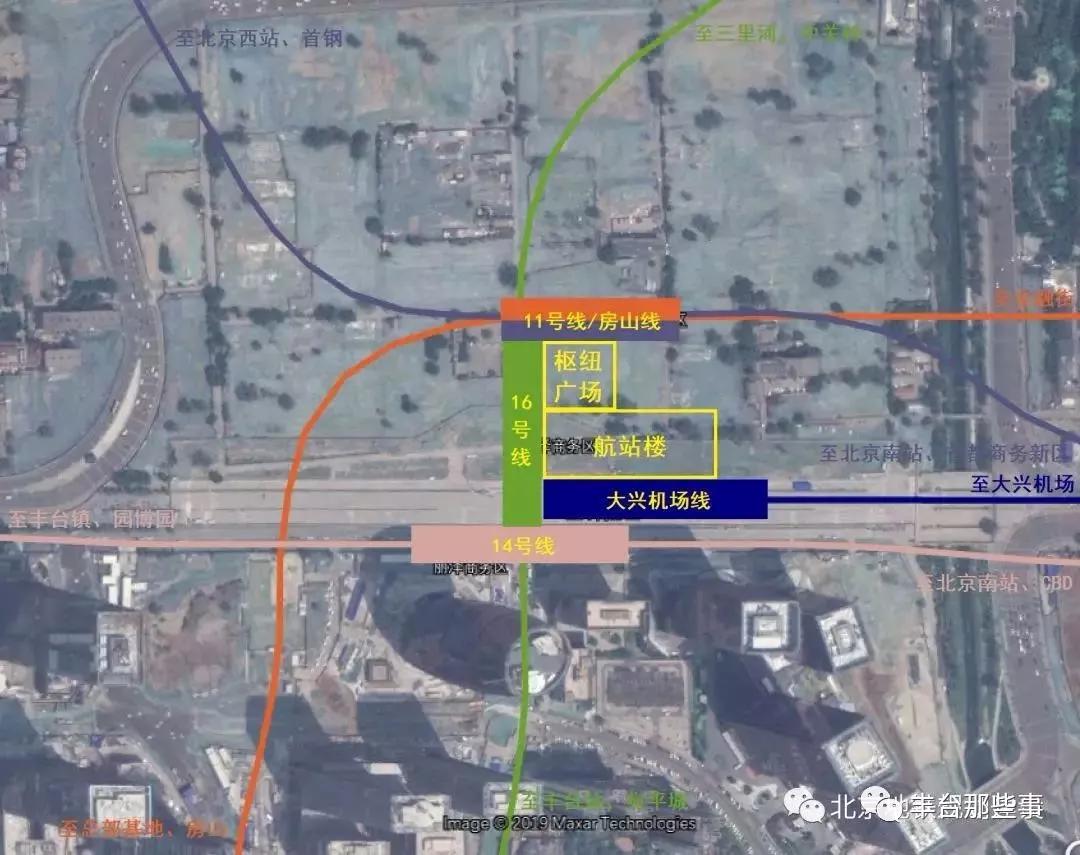 其中m14,m16,大興機場線規劃已定可以開工建設,未來m11與房山線(麗金