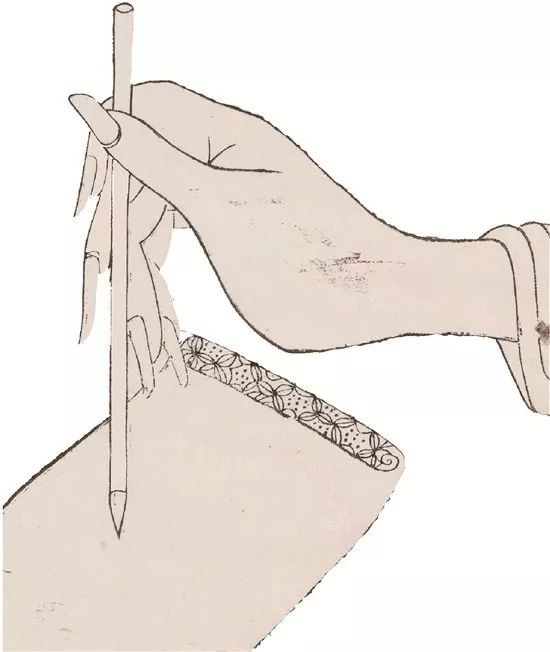 书法执笔无定法,你需要知道的古法执笔_姿势