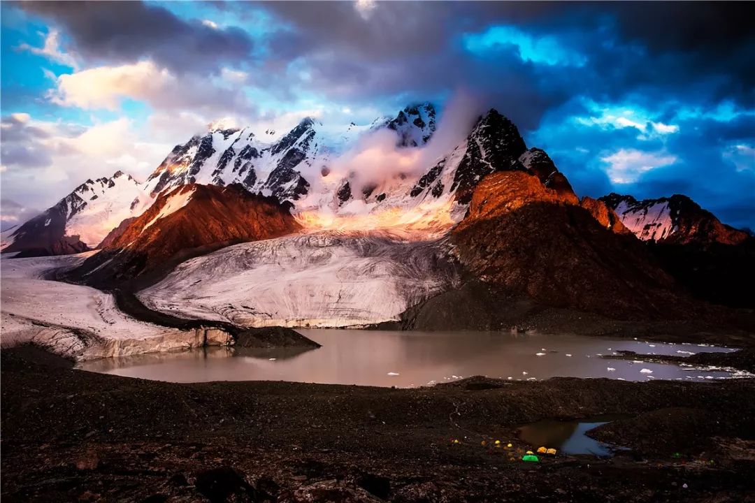 《博格达峰金腰带》03《高原禾木斜阳送》04《禾木家园多景色,处处