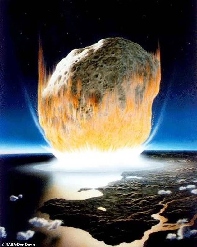 灭绝恐龙的小行星撞地球有多可怕相当于100亿颗原子弹爆炸