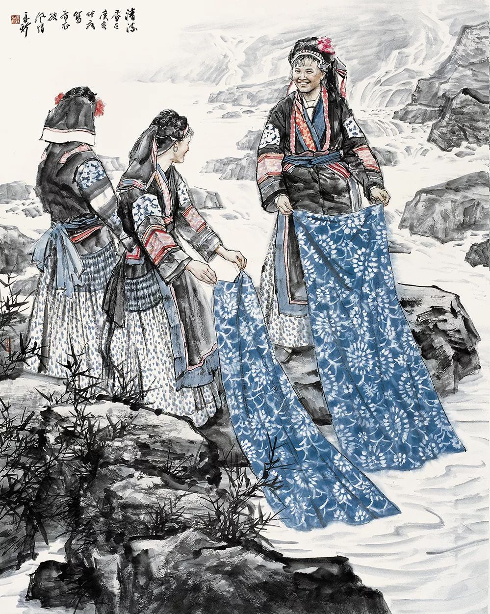 全国美展金奖得主苗再新作品欣赏|中国军人气质,豪迈博大,令人肃然