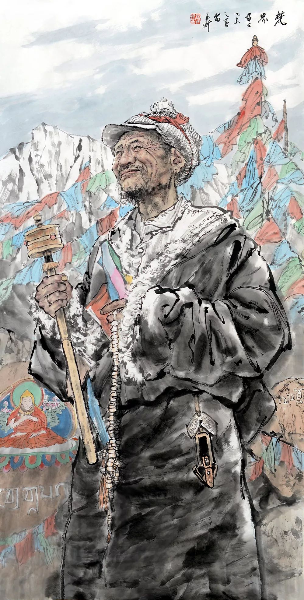 全国美展金奖得主苗再新作品欣赏|中国军人气质,豪迈博大,令人肃然