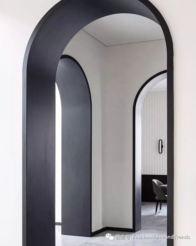 拱门 色彩 才是最新的室内设计流行元素#fashion课堂