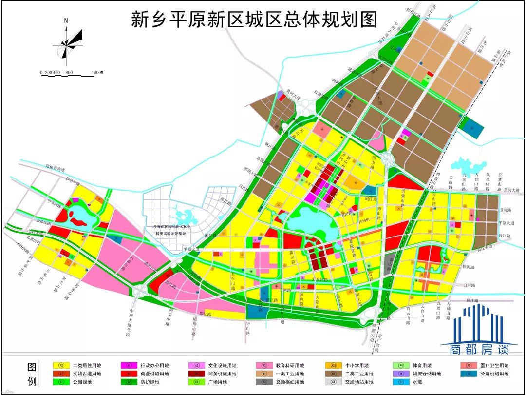 平原新区总体规划图凤湖目前凤湖周边在售项目包括:碧桂园凤凰湾,恒大
