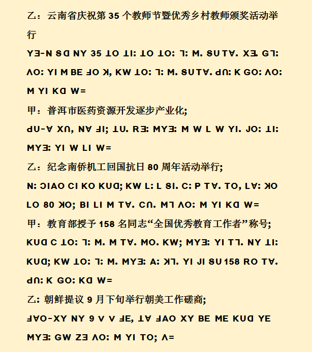 【傈僳語廣播】雲南省慶祝第35個教師節暨優秀鄉村教師頒獎活動舉行