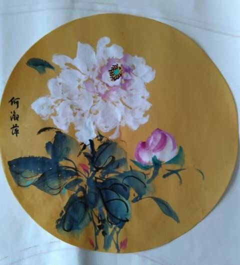 山东画家何淑萍的花鸟画作笔墨语言赏析