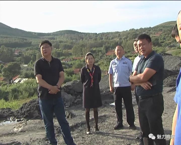 县委书记李春深入鸡东镇检查煤炭领域打非治违工作