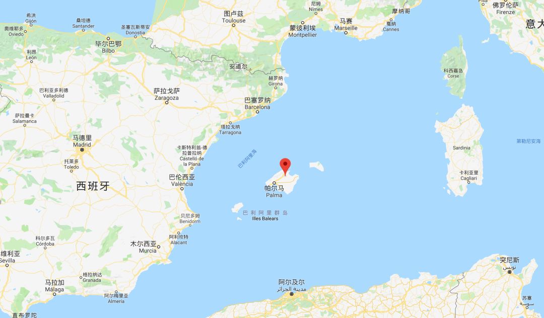 马洛卡岛(mallorca)位于地中海,春天的马洛卡也许是这个地球上最接近