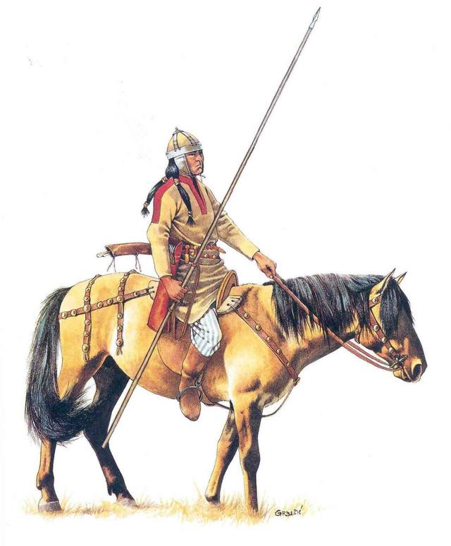 五世纪二十年代中,该族入侵萨珊波斯,被巴赫兰五世击退,可汗战死,可敦