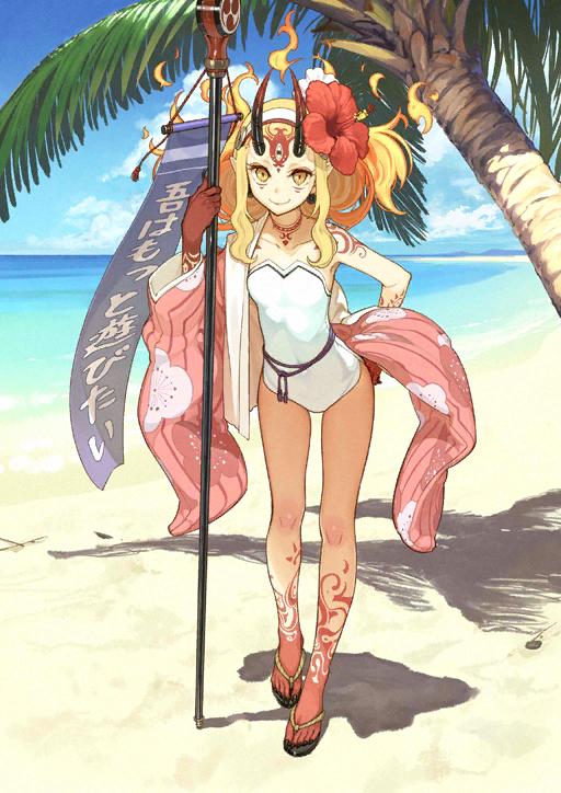 fgo枪茨木简评:无视防御单体枪,自buff版枪赖光_宝具