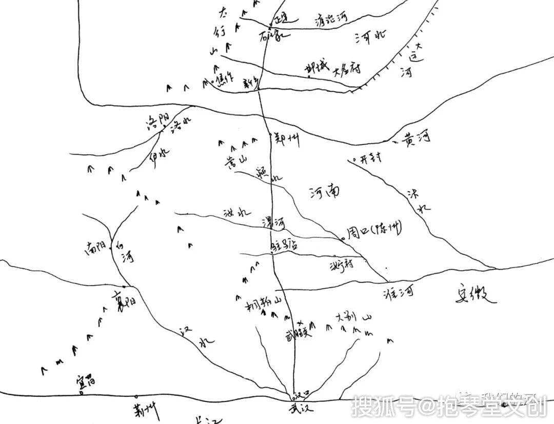 平汉铁路路线图图片