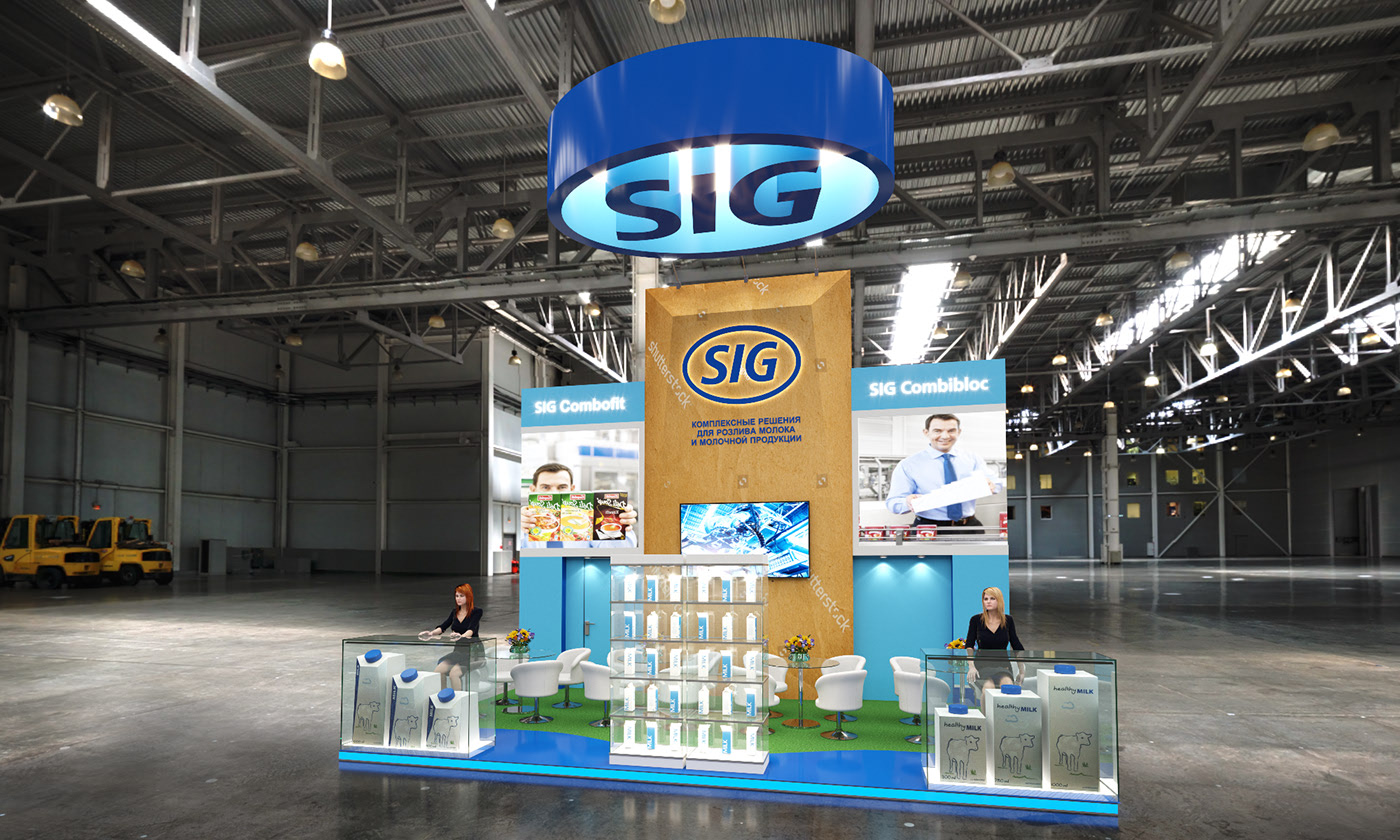 小型展位设计也可以很美很有特色国外展位设计分享