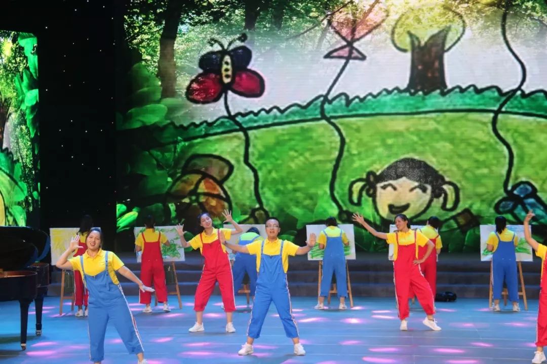 万荣县五一幼儿园教育集团走上运城大舞台