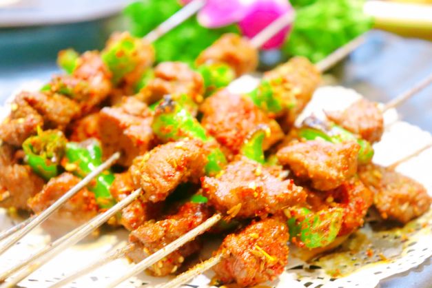 石油大学南炼狱级大漠烤驼肉67仅69元抢24人驼峰烧烤套餐烤骆驼肉10