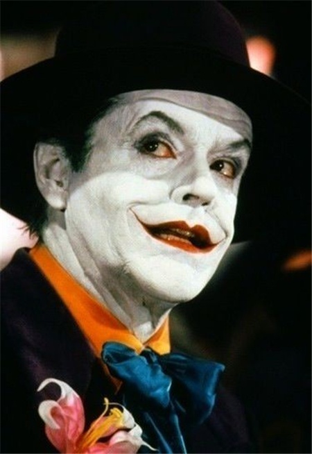 杰克·尼科尔森起初并不愿意出演小丑,有趣的是,基本上每一个饰演小丑