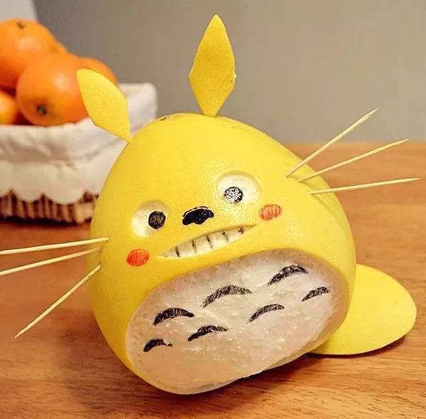 明月寄情一路顺丰丨柚子皮灯笼diy大赛