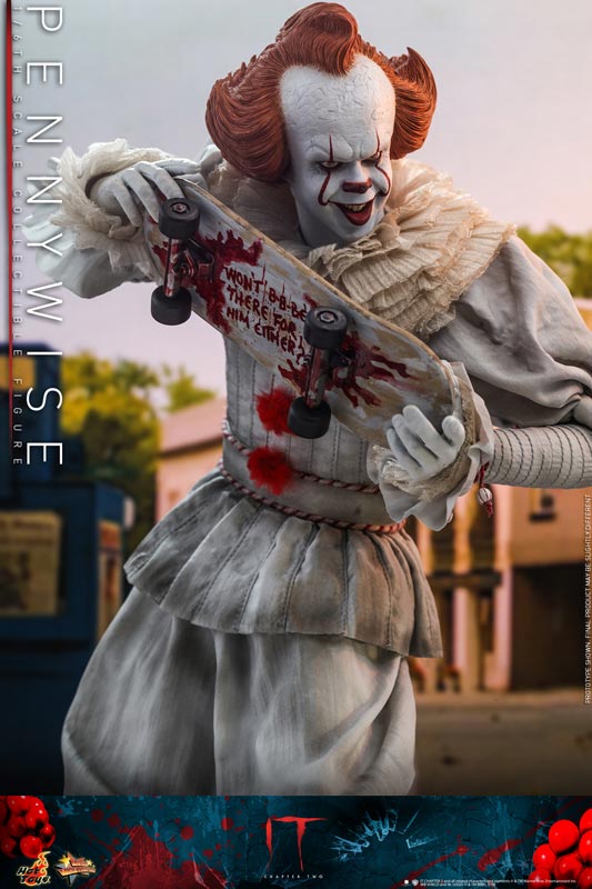 hottoys 《小丑回魂2》it 小丑 潘尼怀斯(pennywise)可动人偶
