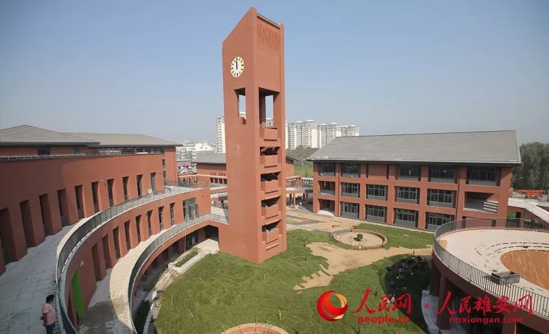 开学啦雄安这所新建学校投入使用一起看