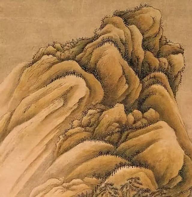 赏画清王时敏仿王维江山雪霁