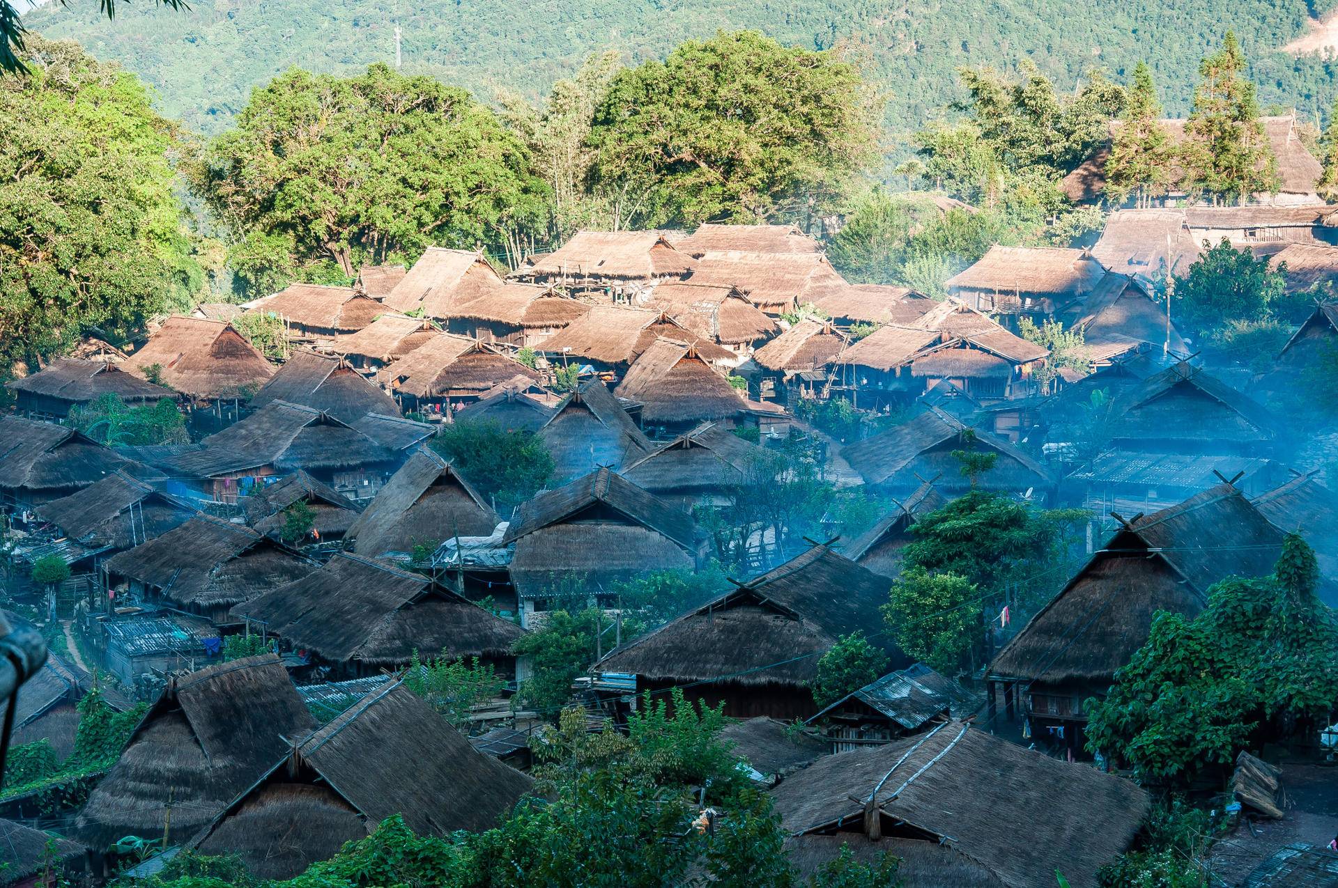 安静祥和的草屋,就是沧源最著名的佤寨,被当地人看做是佤族文化的缩影