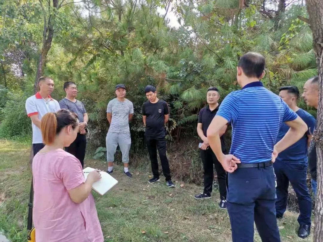 市环卫处主任范建良带队赴上饶市生活垃圾卫生填埋场检查指导工作