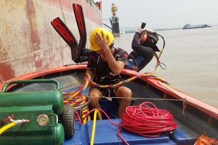 水下焊接的方式