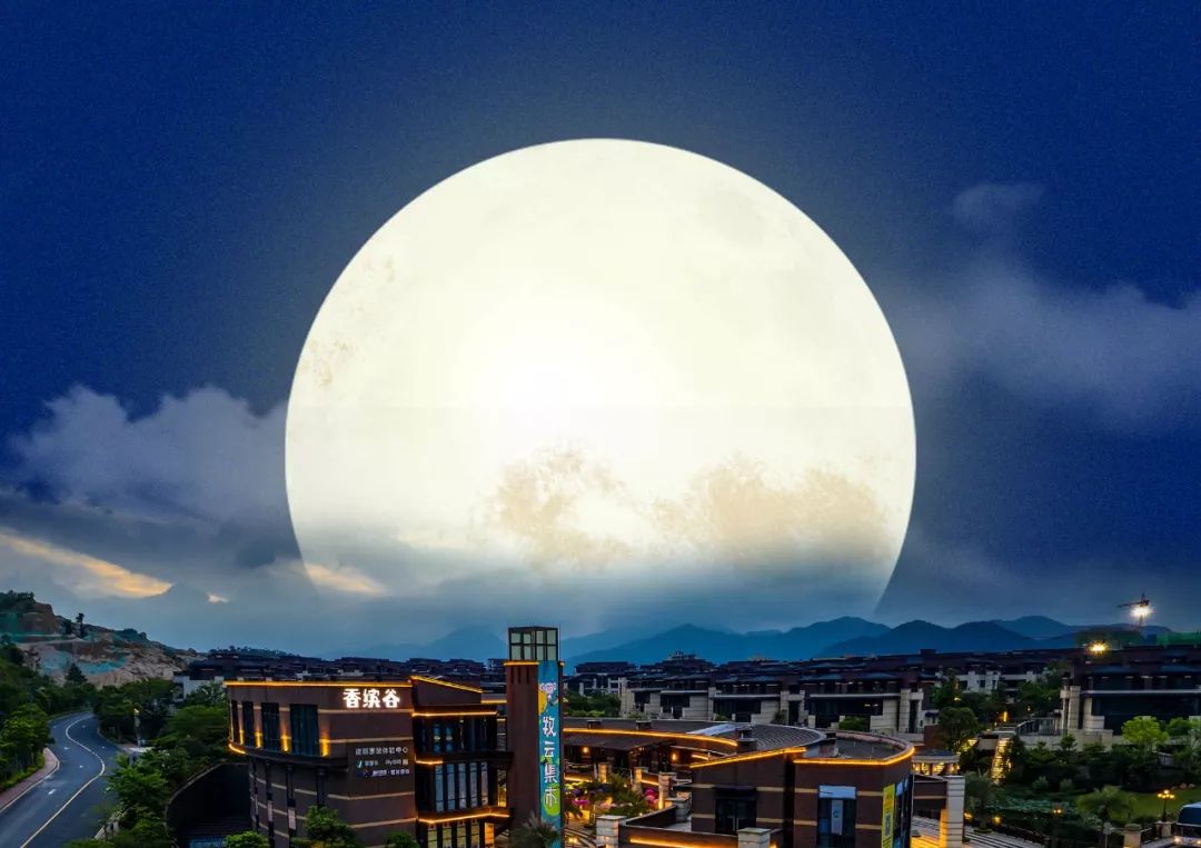 超级大月亮空降深圳刷爆朋友圈的网红打卡点来了