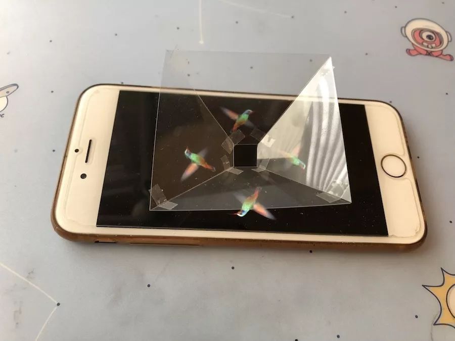 手机秒变全息投影仪理工男的中秋最美创意你也能做哟