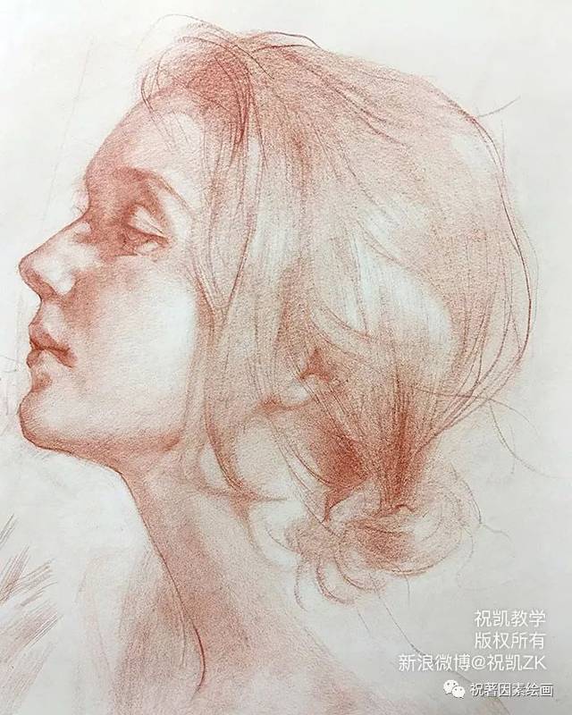 「《祝凯素描-人物头部比例及基础透视》报名学习流程 」