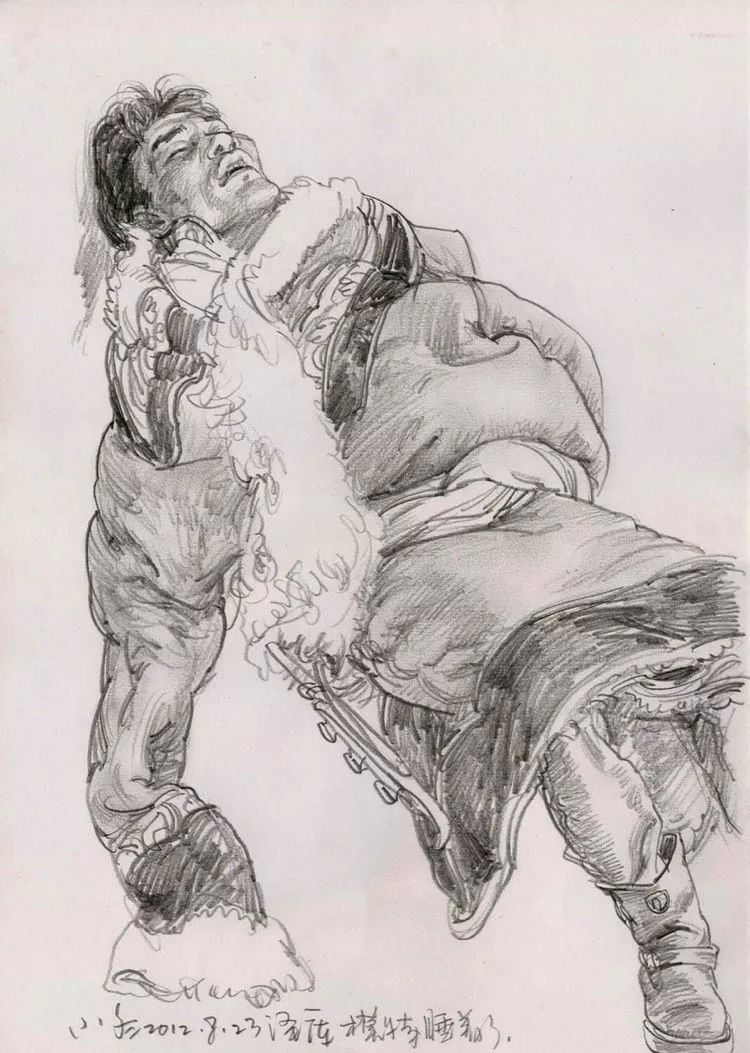 中秋之际经典作品赏析于小冬素描速写全国巡回展首展