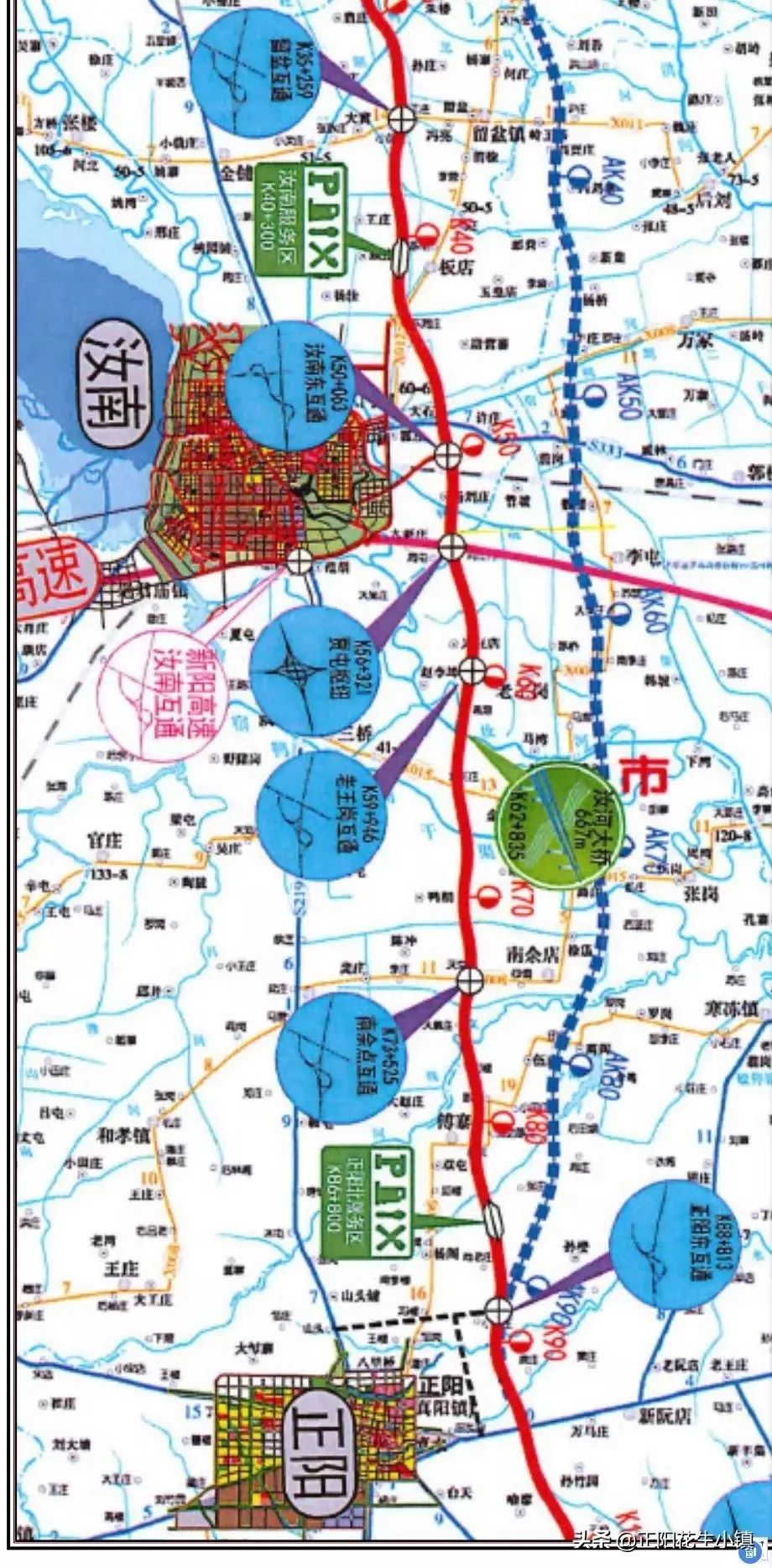 安罗高速滑县段规划图图片
