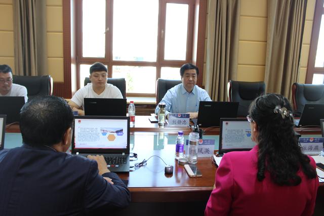 呼伦贝尔市司法局局长刘静忠一行 莅临调研满洲里市司法