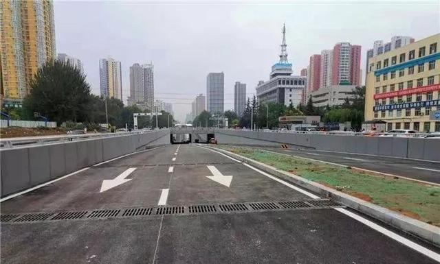 最新宝鸡大庆路改造完成下穿式隧道正式通车