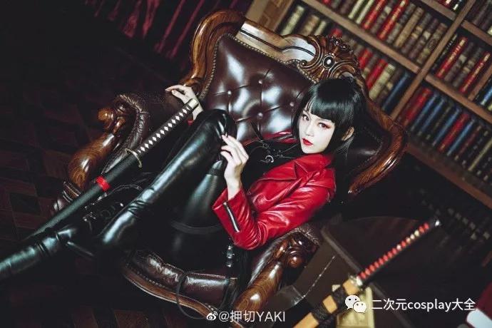 龙族酒德麻衣cos气质女神大长腿承包女神的帅气