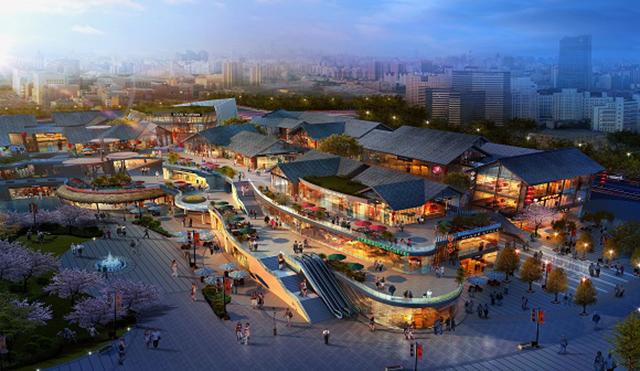 梵华里新中式商业街区设计融东方之美享繁华之韵